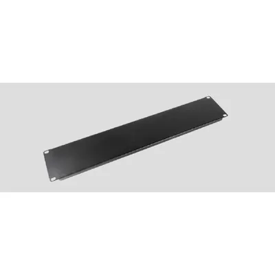 Фальшпанель ЦМО ФП-2-М-9005, 19" 2U, магнитное крепление, металл, черный