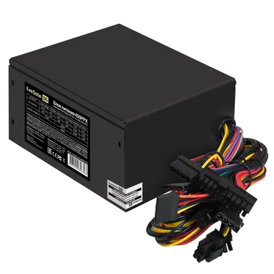 Блок питания ExeGate 450PPX (EX221640RUS), 450 Вт, ATX, APFC, 80 PLUS, 14 см вентилятор