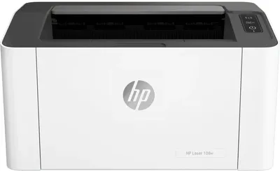 Принтер лазерный HP Laser 108w 4ZB80A, A4, 20 стр/мин, 1200×1200 dpi, Wi-Fi