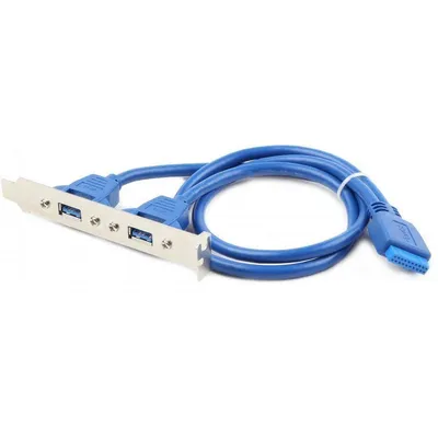Кабель Cablexpert CC-USB3-RECEPTACLE, 2×USB 3.0, 20pin