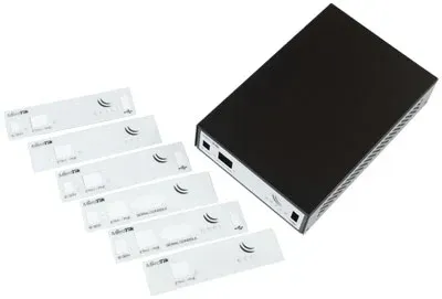 Корпус MikroTik CA411-711, алюминиевый, для плат RBM11G/RB411/RB911/RB912/RB922