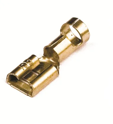 Наконечник плоский DKC 2C02L, неизолированный, 6,3х0,8мм, 2,5-6,0мм²