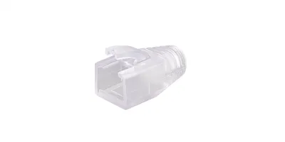 Защитный колпачок NIKOMAX ESSENTIAL NMC-RJBOOT75T-TR-100, для RJ45, d=7,5 мм, 100 шт.