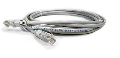 Патч-корд LANMASTER LAN-PC45/U6-3.0-GY, UTP кат.6, 3 м, серый