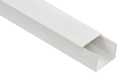 Кабель-канал IEK CKK10-060-040-1-K01-018, 60×40 мм, 2 м, ПВХ, белый