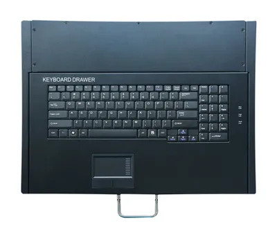 Промышленная клавиатура KEY TECHNOLOGY K-TEK-1U-KB-TP-PL-B-US/RU-USB, 1U, IP65, USB, тачпад