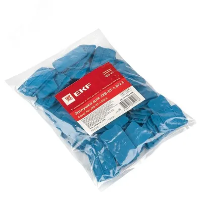 Заглушка EKF sak-st-1.5/2.5-blue, для JXB-ST-1.5/2.5, синяя