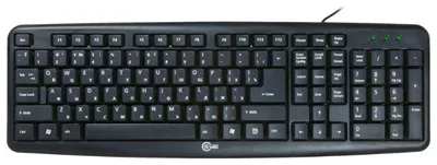Клавиатура CBR KB 107, Black, USB