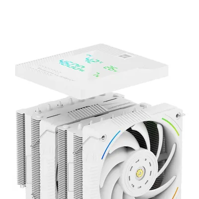 Кулер Thermalright Phantom Spirit 120 Digital Snow TRPS120DSNOW, 2×120мм ARGB