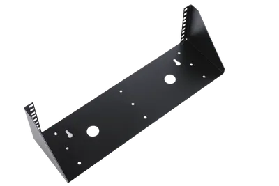 Кронштейн ЦМО КНО-В-2U-9005, настенный вертикальный 2U, 19", 30 кг