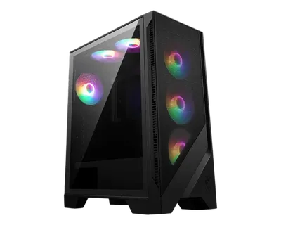 Корпус MSI MAG Forge 120A 306-7G23A41-HH9, Mid-Tower, ATX, 6x120мм ARGB