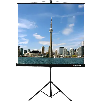 Экран на штативе Lumien Eco View LEV-100116, 120×120см, Matte White
