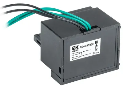 Контакт дополнительный IEK ДКм-630/800 (ДКм-40) MASTER, 1НО+1НЗ, 220 В, AC/DC