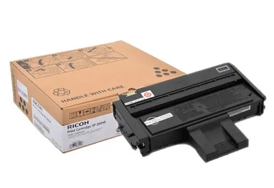 Картридж Ricoh 407262, черный, SP 200HE, 2600 стр.