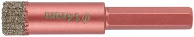 Коронка алмазная FIT 70-592, для дрели, 14×75 мм