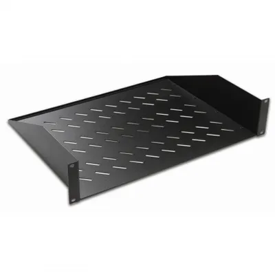 Полка консольная Datarex DR-412211, 19", 2U, 350 мм, 25 кг, черная
