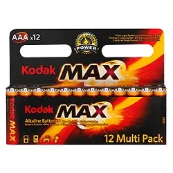 Kodak LR03-12Bl Max Super Alkaline [K3A-12] (120/720/34560) (12 шт. в уп-ке)