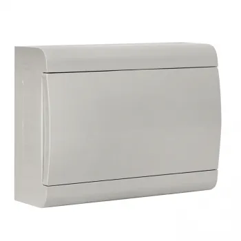 Щит EKF sb-n-12w, ЩРН-П-12, SlimBox, 12 модулей, IP41