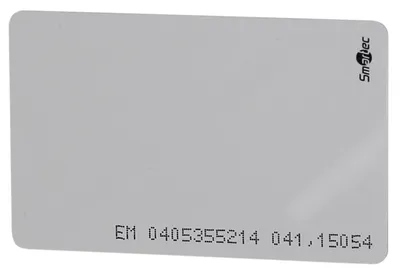 Проксимити-карта Smartec ST-PC021EM, EmMarin, ISO