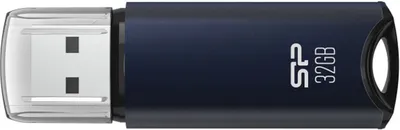 Флеш-диск Silicon Power Marvel M02 SP032GBUF3M02V1B, 32ГБ, USB 3.0, синий