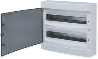 Щит распределительный EKF ux-2x18-n, 2×18 модулей, IP40