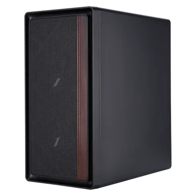 Корпус ПК 1STPLAYER WD1-BK-3F, mATX, без БП