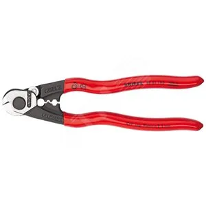 Тросорез Knipex KN-9561190SB, кабель до 7 мм, трос 5 мм, 190 мм