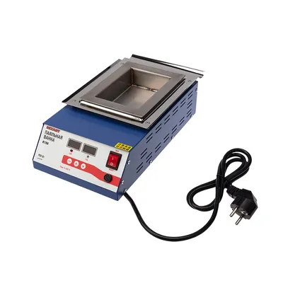 Паяльная ванна Rexant R150, 900 Вт, 150×100×45 мм, 0–400 °C