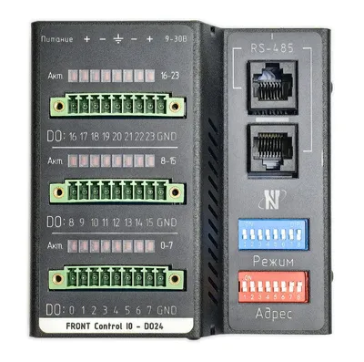 Модуль ввода/вывода сигналов FRONT Control IO DO24 R20 (Наутилус)