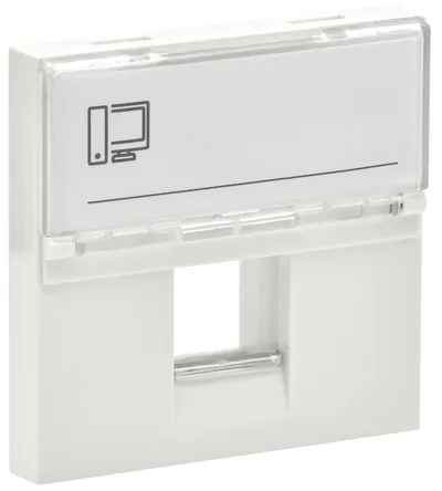 Панель лицевая IEK PR-KK40D-PLK-0-2-K01, Keystone 2 модуля