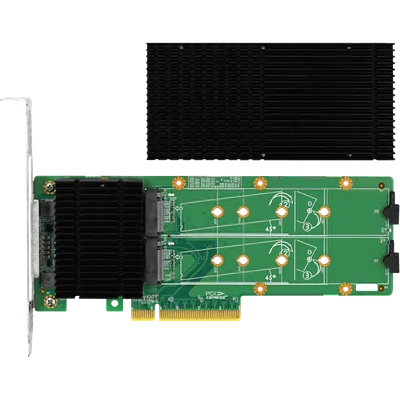 RAID-контроллер LR-Link LRSV9310-2IR, PCIe 3.0 x8, 2x M.2 NVMe, RAID 0/1