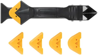 Шпатель-скребок FIT 06895, 5 сменных насадок