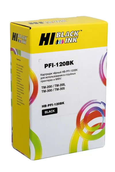 Картридж струйный Hi-Black PFI-120BK, черный, для Canon TM