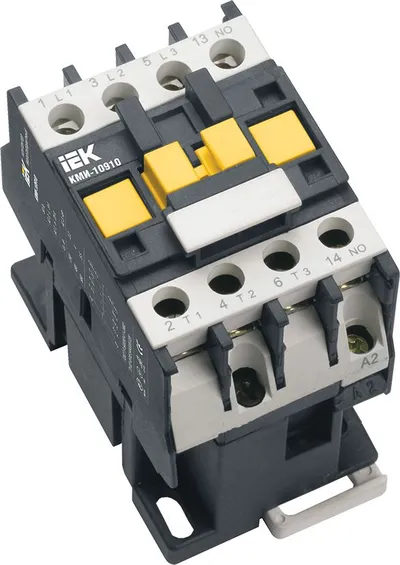 Контактор IEK КМИ-11811 KKM11-018-110-01, 18 А, AC-3, 110 В AC, 1НЗ