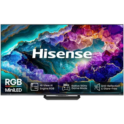 Телевизор Hisense 55UR8S, 55", Mini-LED, 4K, 180Гц, Smart TV, HDR10+