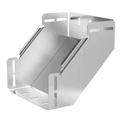 Угол Промрукав PR16.3270, внутр. 90°, INOX AISI 304, 200×100