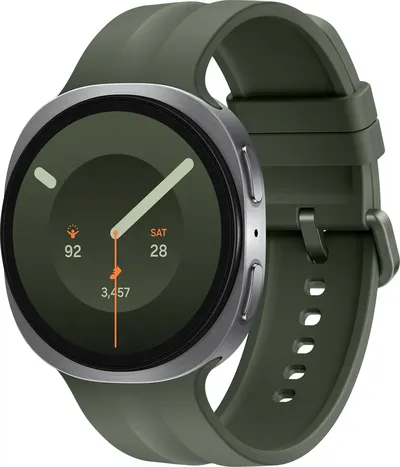 Смарт-часы Samsung Galaxy Watch 9 LTE SM-L355FZSACAU, 44 мм, 1.5" Super AMOLED, серебристые