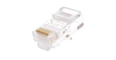 Коннектор NETLAN EC-UP8P8C-6-003-TR-500, RJ45, Cat.6, 500шт