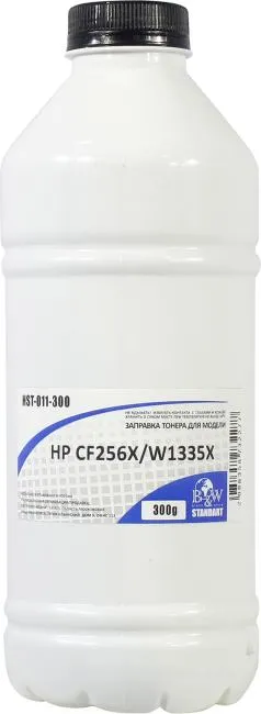 Тонер Black&White HST-011-300, чёрный, 300 г