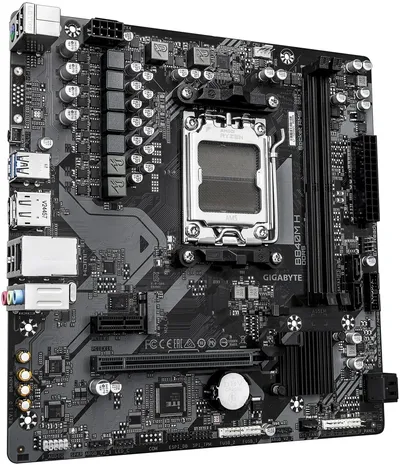 Материнская плата Gigabyte B840M H, AM5, B840, DDR5, mATX