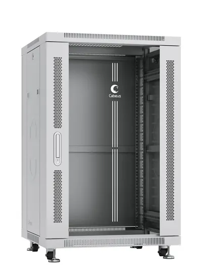 Шкаф телекоммуникационный Cabeus SH-05C-18U60/100, 19", 18U, 600×1000×988 мм, IP20