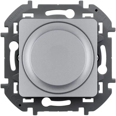 Светорегулятор IEK INSPIRIA 673792, 300 Вт, поворотно-нажимной, IP40, алюминий