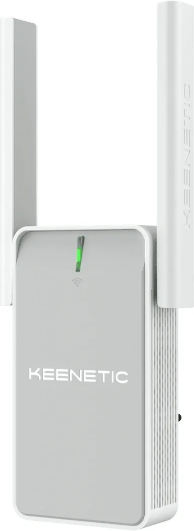 Повторитель Wi-Fi Keenetic Netcraze Buddy 6 (NC-3411), AX3000, 2.4/5 ГГц, 2 антенны