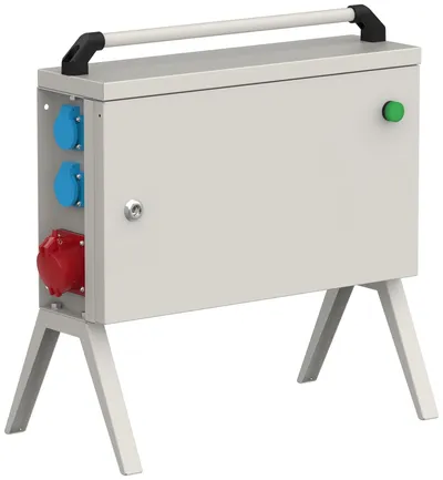 Щит распределительный IEK YKM80-321-54 РУСп, 80 А, 220 В, IP44, переносной