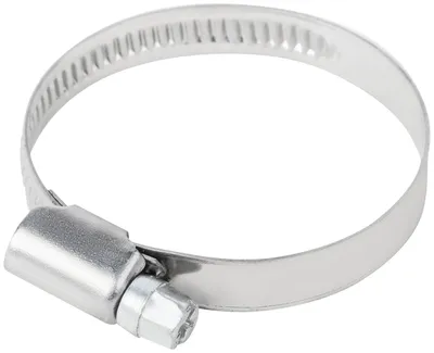 Хомут обжимной накатной FIT 99330т, 32-50мм, нержавеющая сталь, 9мм