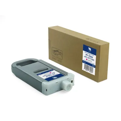 Картридж NV Print NV-4771C001 (PFI-740M), малиновый, 700 мл, для Canon TZ-30000