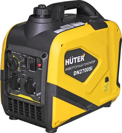 Генератор Huter DN2700Si, бензиновый инверторный, 2,5 кВт, 220 В, ручной запуск