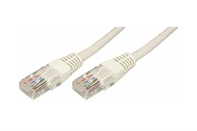 Патч-корд REXANT 18-1010, U/UTP кат. 5e, RJ45–RJ45, 15 м, серый