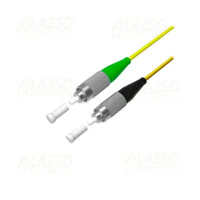Патч-корд оптический OSNOVO PC-SU-FC/FC(1m), одномод, FC-FC, UPC, LSZH, 1м