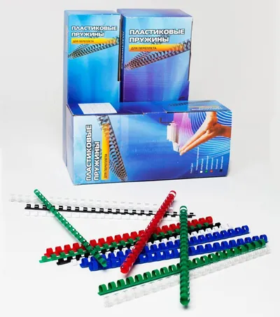 Пружины для переплета Office Kit BP2050, 16мм, A4, черные, 100 шт